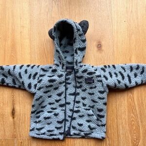 Patagonia Furry Friends Fleece Hooded Jacket - Toddlers'